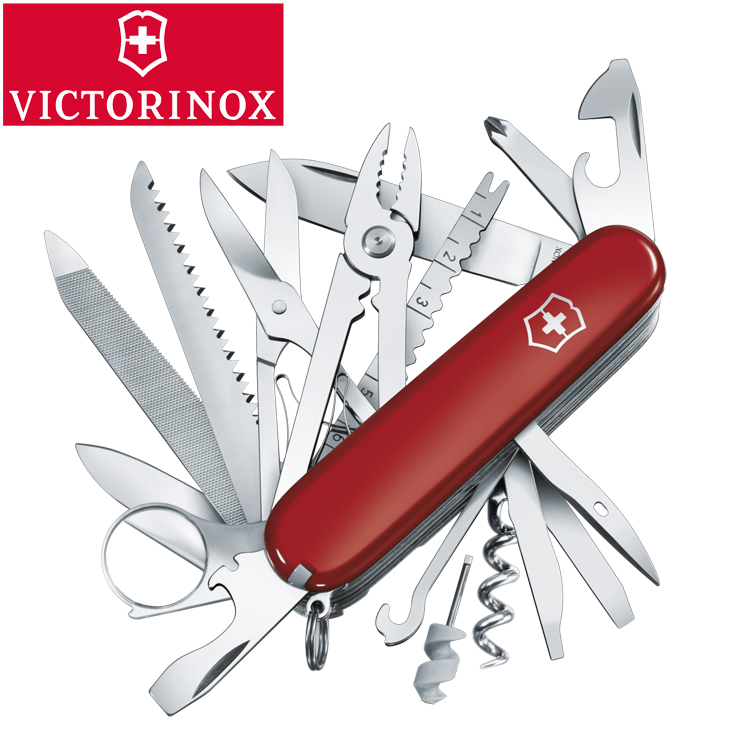 Dao quân đội Thụy Sĩ chính hãng 91mm Thụy Sĩ 1.6795 dao đa năng Thụy Sĩ ngoài trời dụng cụ đa năng Victorinox