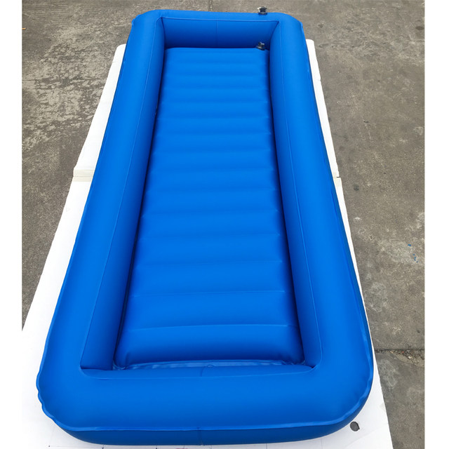 Bubble water mattress bath bed hotel sauna massage spa bed inflatable water-filled double-use single and double thickened