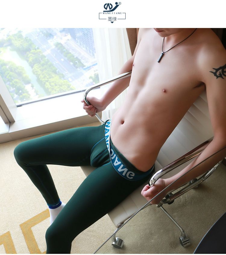 Quần lót nam miễn phí cộng với quần nhung dày ấm áp quần cotton bó sát quần legging trẻ trung quan cotton dai nu