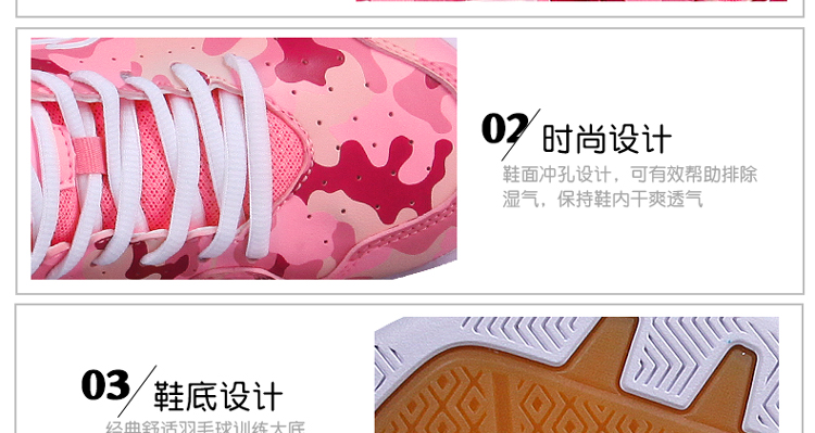 Giày cầu lông Li Ning mẫu nam và nữ 2017 mới chống trượt trong nhà tập luyện giày chạy bộ AYTM107 giày thể thao nữ trắng