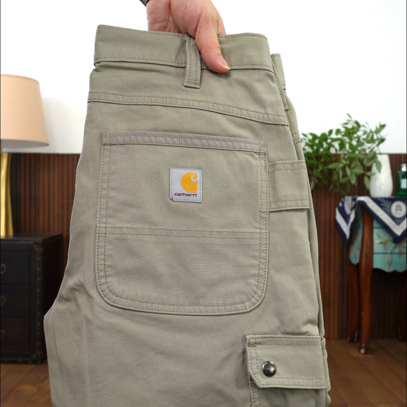 Carhartt 105461 Carhartt Rugged Flex ® Anti-Tear Work Pants, Straight-Leg Casual Pants, American Style