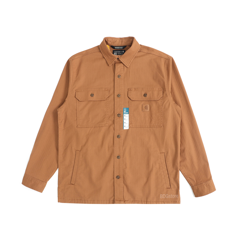 Carhartt 107307 Spring and Autumn Thin Jacket Michigan Style Stretch Herringbone Canvas Jacket
