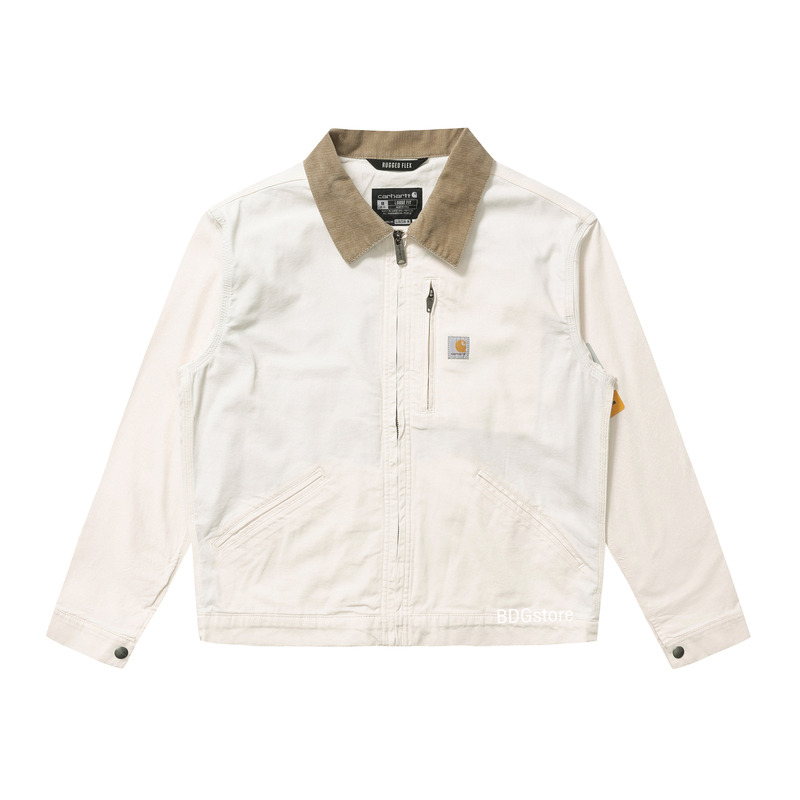 Carhartt 106208 Detroit Jacket Spring and Autumn Thin Workwear Jacket with Turn-Down Collar for Women Carhartt 106208 Detroit Jacket Spring and Autumn Thin Workwear Jacket with Turn-Down Collar for Women