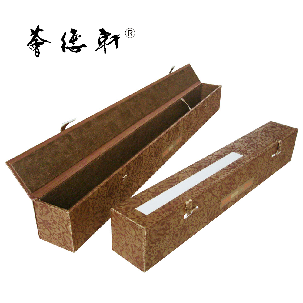Hui Dexuan Zhangmu Boxed Boxes of Boxes Scroll Gift Box Packaging Collection Character Painting Box Anti-Insect containing Painting Cylinder
