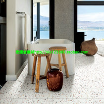 Color terrazzo net red hexagonal tile 300X300 personality kitchen and bathroom balcony Living room dining room anti-slip wall tiles