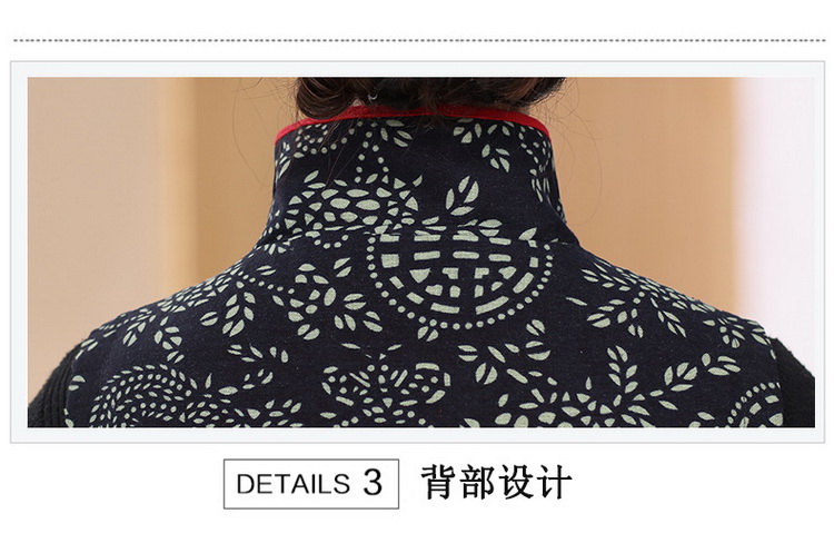 Áo vest nữ trung niên trong phần dài của váy mẹ thêu phong cách dân tộc mùa xuân và mùa thu mỏng phần vest vest vest áo khoác nữ trung niên cao cấp