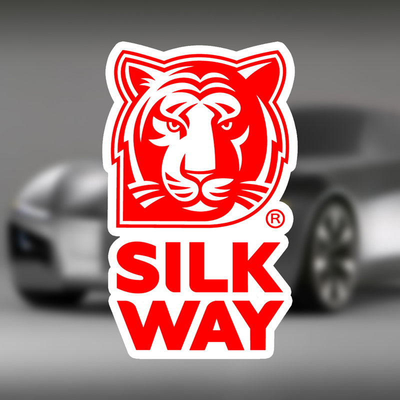 Silk Road Rally Stickers Tiger Modified Decoration Creative Personalized Car Window and Body Rear Decals Silk Road Rally Stickers Tiger Modified Decoration Creative Personalized Car Window and Body Rear Decals