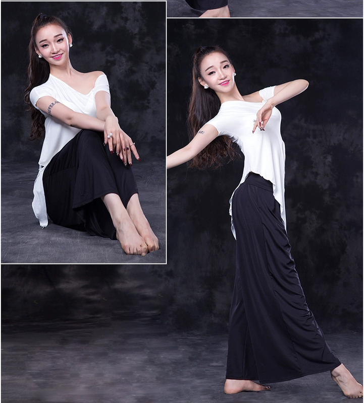 Dance wing Belly set 2018 mùa thu mới bắt đầu Đông phương quần áo tập thể dục quần áo tập thể dục Li JiaZH 2693 - Khiêu vũ / Thể dục nhịp điệu / Thể dục dụng cụ