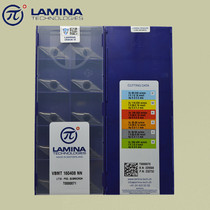 Swiss Lamina CNC turning blade VBMT160408NN LT10 PVD coated new packaging