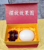 Empty Box Bird Ostrich Egg Gift Box Gift Box Ostrich Egg Egg-ponte Boxes Upscale Crafts Ostrich-Ostrich Base