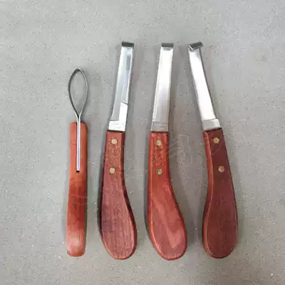 Domestic horseshoe knife ring knife hoof heart knife hoof knife hoof knife shoe shoe aluminum alloy handle professional shoe repair
