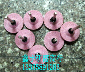 3mm shank diameter T-shaped ceramic red corundum brown corundum chrome corundum white gray red electric grinding head