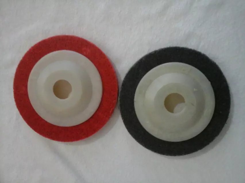 Fiber wheel 100 * 16 nylon wheel polished wheel polished sheet corner grinding sheet stainless steel polished wire drawing