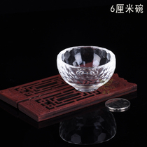 Crystal cup Crystal small bowl Crystal tribute cup Tribute bowl Crystal Holy Water cup(50mm bowl)