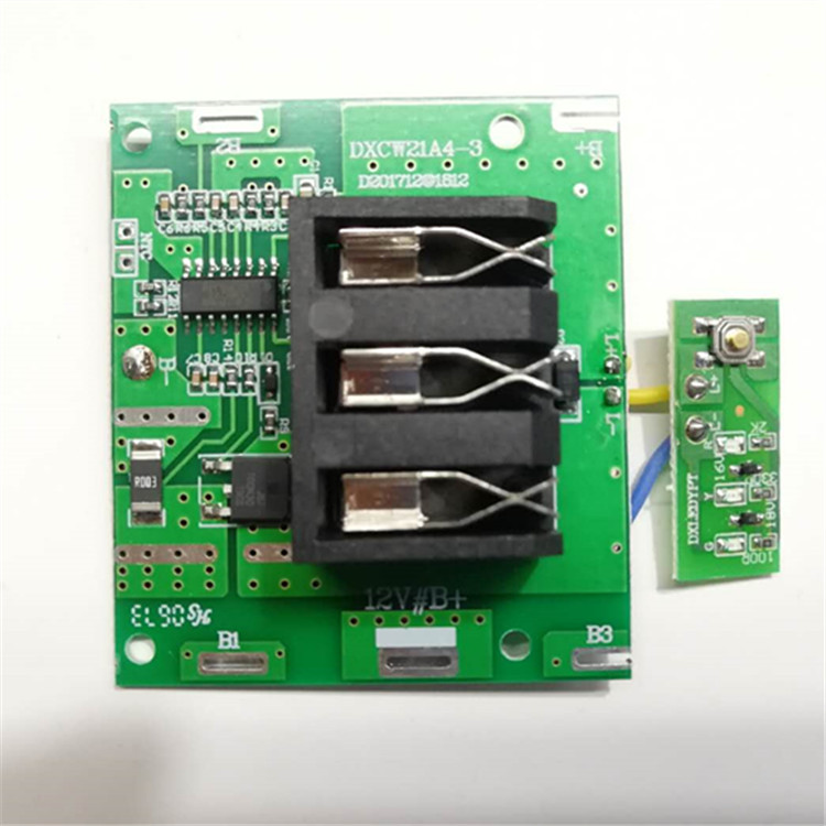 Công cụ pin lithium ba bốn năm sáu chuỗi 12,314.4v16.8v18v21v68v88v Pin lithium bảng bảo vệ Makita - Phần cứng cơ điện