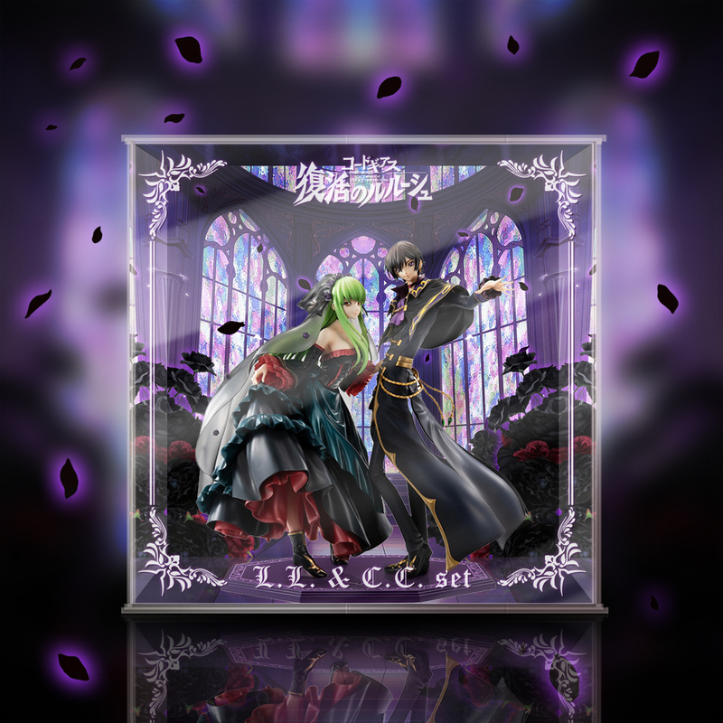 【Unmovable】Megahouse Gem Resurrection of Lelouch Ll Cc Figure Special Display Box 【Unmovable】Megahouse Gem Resurrection of Lelouch Ll Cc Figure Special Display Box