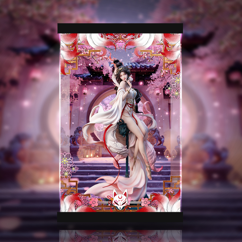 [Immovable] No Ji New Era × Sugar King Zhou Yi Contract of Spirit Tail Xiaojiu Figure Display Box