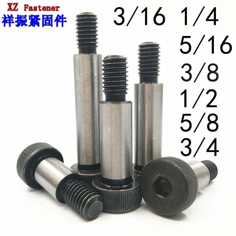 12 9 grade Informing plug screw shaft shoulder high limit shoulder bolt BSW3 8 teeth 1 2 5 8 3 4