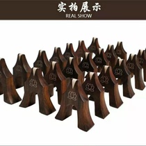 Guzheng universal complete set of ebony lotus ox bone inverted triangle non-slip professional guzheng code