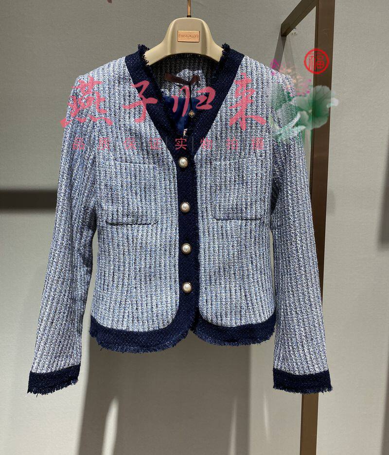 Domestic 22 autumn OMNIALUO Ombre Lano counter coat J9431 2988