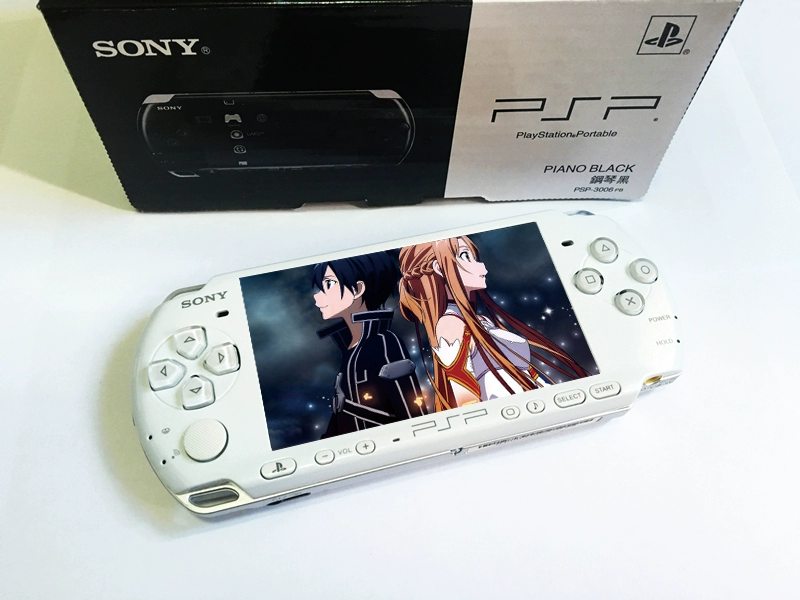 Sony PSP3000 game console gốc xác thực PSP máy chủ GBA cầm tay game console cầm tay hoài cổ arcade FC bộ điều khiển chơi game