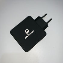 Powerillex QC3 0 fast charging dual port type-c charger 18W European gauge USB mobile phone seat charger plug