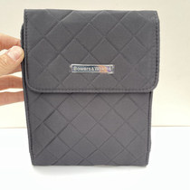 Original portable multi-purpose flip handbag magnetic buckle u hard drive Charger data cable headset storage bag