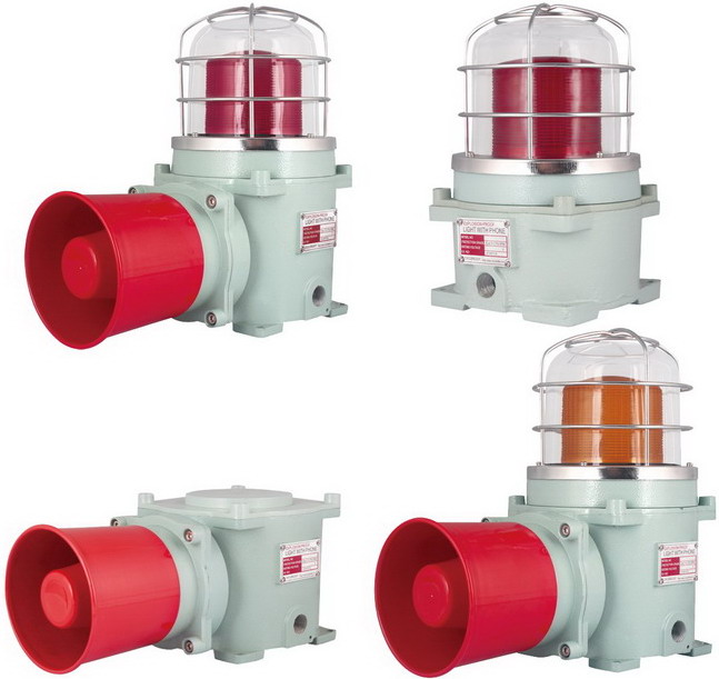 CSEP-AL RS232 RS485 serial communication remote network control explosion-proof voice sound and light alarm