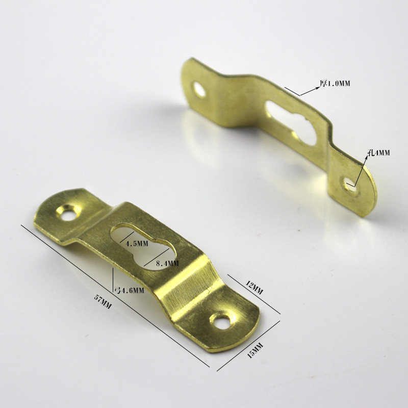 Photo frame hook Jin Da thickened dark hanging 10 thick cross stitch backboard hook calligraphy and painting hook picture frame dark hanging