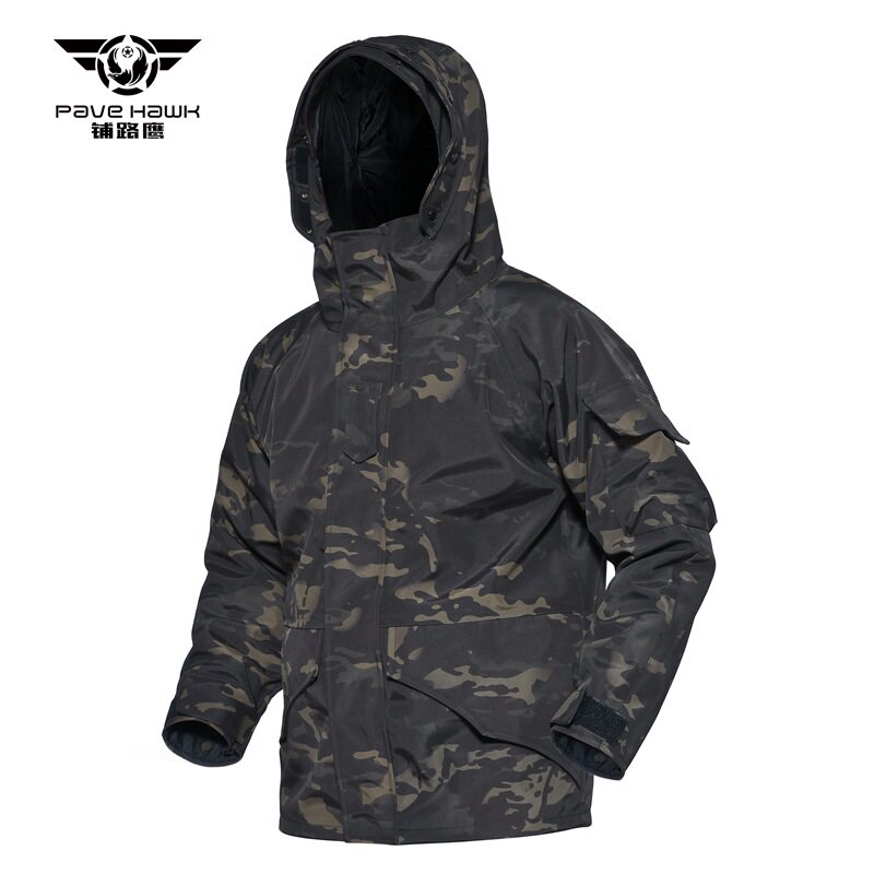 Cross-border tactical windbreaker tactical jacket fully laminated double-layer windproof and waterproof outdoor tactical G8 jacket