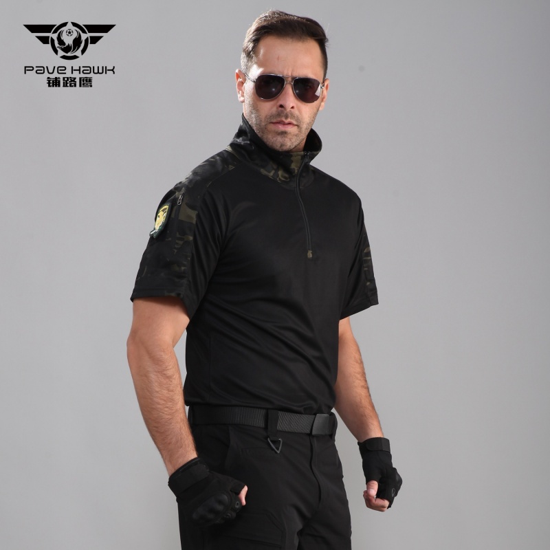 Outdoor Frog Suit T-shirt Frog Suits Short Sleeve Camouflak Tactical Speed Dry Men And Women T-Shirt Outdoor Tactical T-shirt