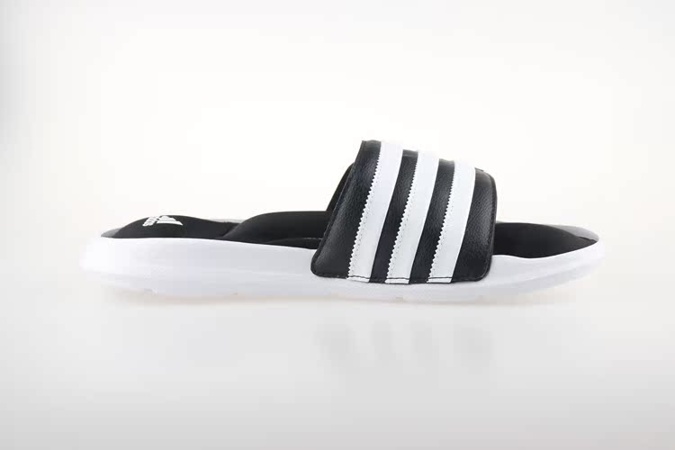 Adidas Superstar 5 Gam màu đen và trắng Velcro người đàn ông đệm thể thao giản dị dép đi trong nhà AC8325 dép adidas