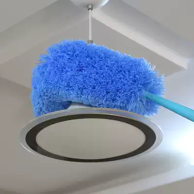 Chicken feathers home telescopic flexible car brush dust removal broom to remove static electricity do not lose hair can be washed
