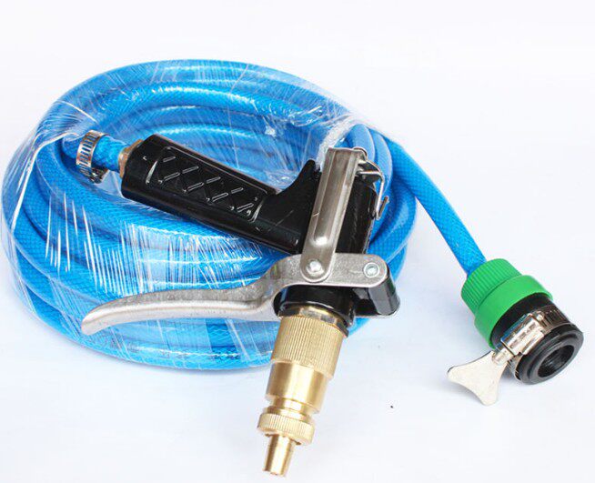 Total Copper High Pressure Water Gun Car Car Wash Water Pistol Home Car Wash Suit Garden Watering Washes Flushing high pressure water guns