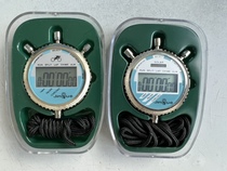 Jinque brand electronic stopwatch J9-2II metal digital display stop watch SJ9 timer JD-1A plastic case invoicing