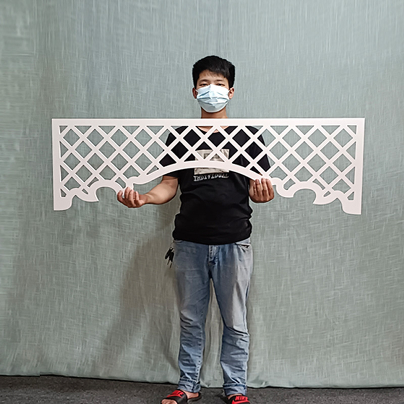 Pavement door solid wooden floral carving decoration hollow partition new Chinese antique antique wooden carvings hanging