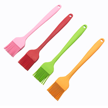  Silicone brush high temperature resistant oil brush Kitchen baking small brush household non-hair loss barbecue brush baking scraper spatula