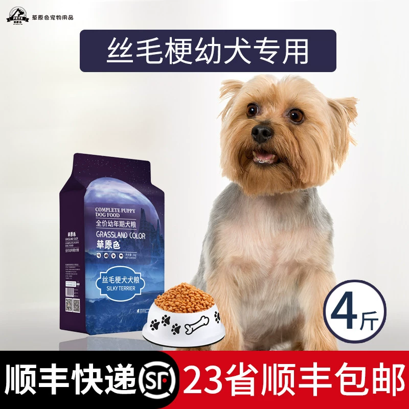 Thức ăn cho chó Úc Silky Terrier Puppies Thức ăn đặc biệt 2kg 4 kg 1-12 tháng Thức ăn cho thú cưng Thức ăn chủ yếu cho chó - Chó Staples