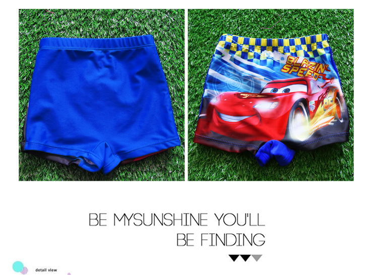 Quần bơi trẻ em mũ bơi bé trai quần bơi boxer quần bơi phim hoạt hình trẻ em bé bơi thân quần bé trai - Bộ đồ bơi của Kid do boi be gai
