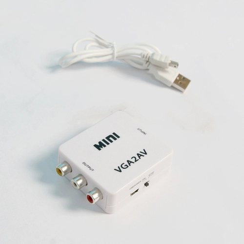 VGA Transfer AV Converter Monitor Video Manore Penji Computer подключите к TV HD Transit Three -color