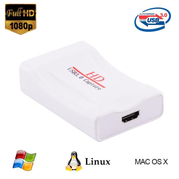 USB3 0 free drive HDMI HD video capture card Betta obs game video conference live capture box