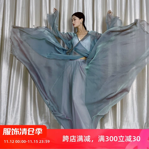 Wyz Cover the National Style Big Swing Swart Speed ​​Speed ​​Skirt Fantasies только прошлая жизнь и настоящая жизнь маленькая зеленая марля одежда