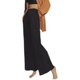 WYZ cover folk dance wide leg pants casual pants modern dance pants high waist unisex trousers casual pants 9-point pants to wear