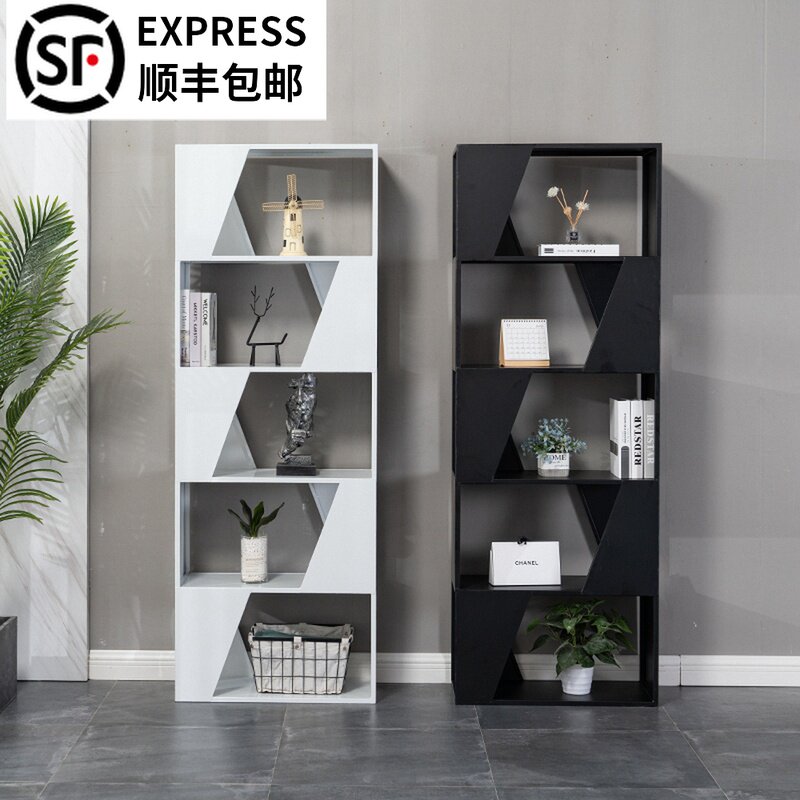 Personality Metal Partition Iron Bookshelf Living Room Creative Nordic Customized Background Wall Book Cabinet Living Room Household