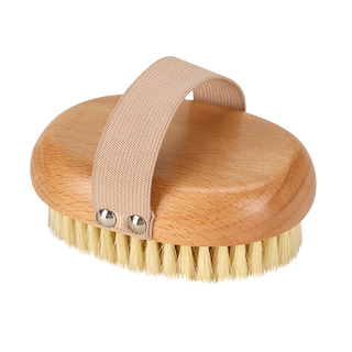 洗澡刷干刷身体刷猪鬃软毛沐浴刷美体搓澡刷子刷酸脂肪皮肤刷神器