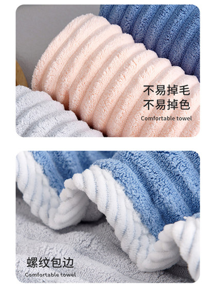 干发帽女超强吸水速干2025新款擦头发毛巾浴帽洗头双层加厚包头巾