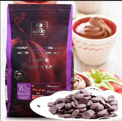 Cocoa Bailey 38 % alcohol Ghana milk chocolate coin imported from France 500g baking raw materials