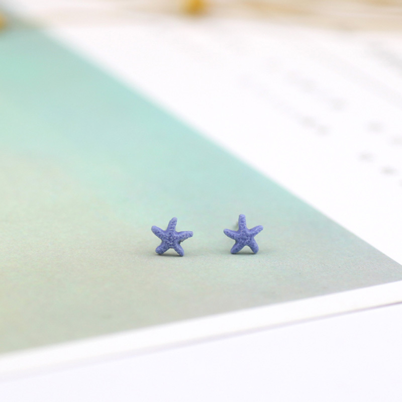 QingGe ceramic simple manual grinding small who earrings getting earrings express it in a little pure and fresh and sweet street source