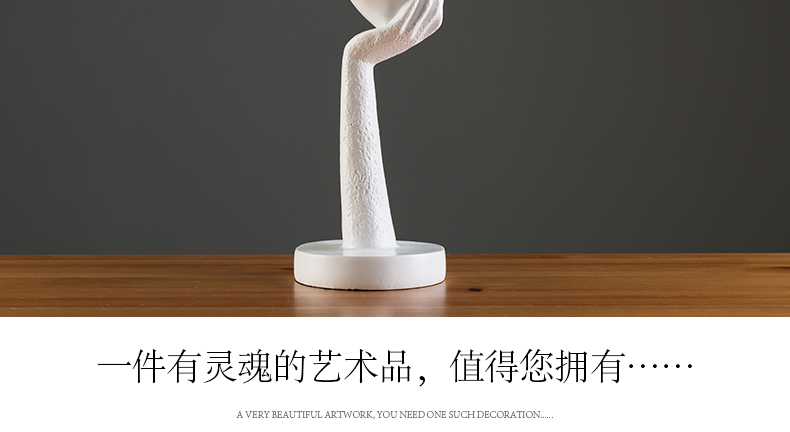 Sharon thinker đồ trang trí nhỏ người phụ nữ mặt nạ điêu khắc phong cách Bắc Âu trang trí câu lạc bộ rượu vang tủ nhân vật quà tặng nghệ thuật đồ dcor nhà cửa