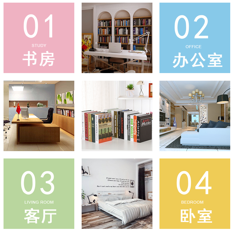 Shaying hiện đại loạt đạo cụ cuốn sách giả cuốn sách mô phỏng cuốn sách nghiên cứu trang trí phòng ngủ đơn giản cuốn sách trang trí nhiếp ảnh Bắc Âu cây trang trí trong nhà